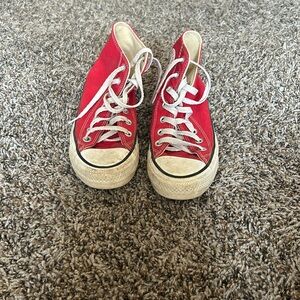 Red converse
